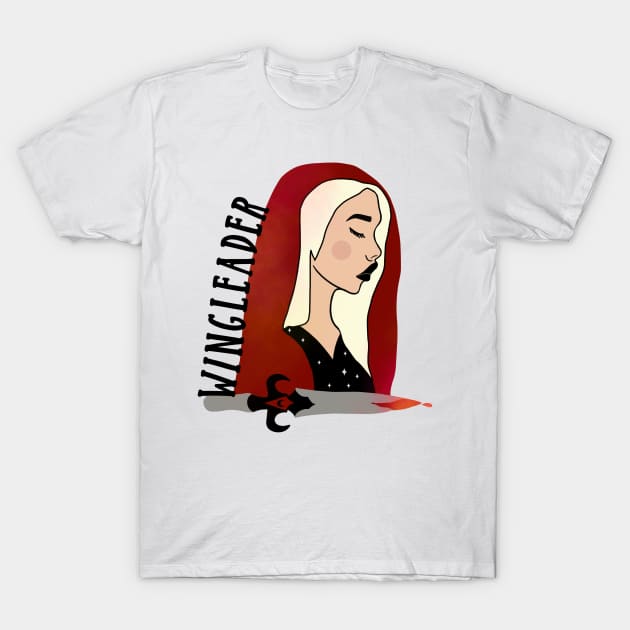 Manon blackbeak wingleader T-Shirt by rachaelthegreat